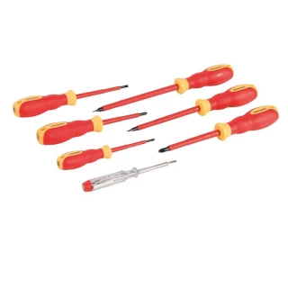 Lot de 7 tournevis électricien BI-MATIERE TECHIT