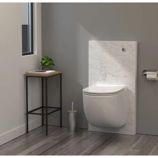 WC Broyeur W40 box silience WATERMATIC marbre blanc